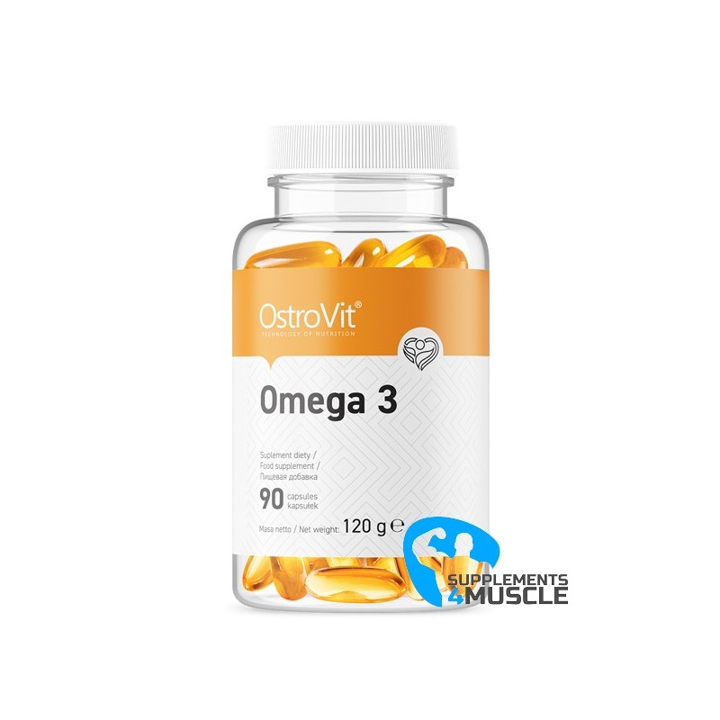 OstroVit Omega 3 90caps Supplements | Supplements4muscle