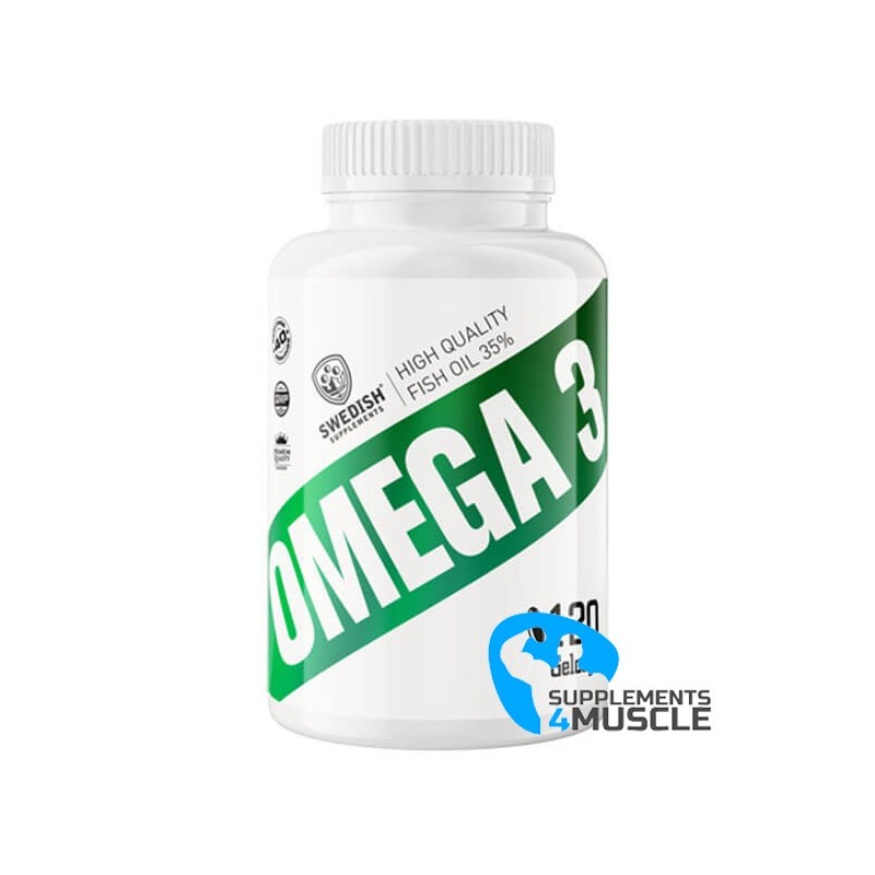 Swedish Supplements Omega 3 120caps | Supplements4muscle