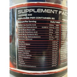 Laser Melt 300g DMAA Integratori | Supplements4muscle