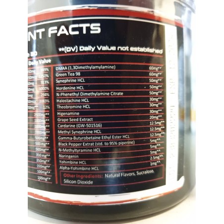 Laser Melt 300g DMAA Integratori | Supplements4muscle