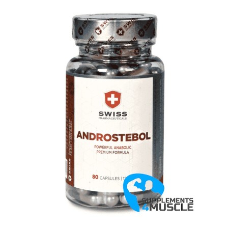 Swiss Pharmaceuticals ANDROSTEBOL 80caps Supplements | S4M