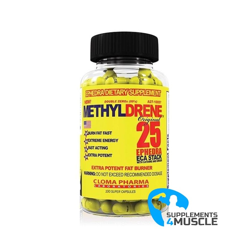 Cloma Pharma Methyldrene 25 ECA Stack | Supplementen4muscle