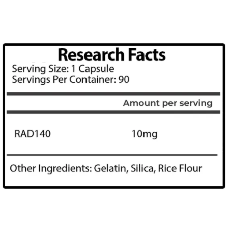 Freedom Formulations RAD 140 90 kapslar | Kosttillskott4muscle