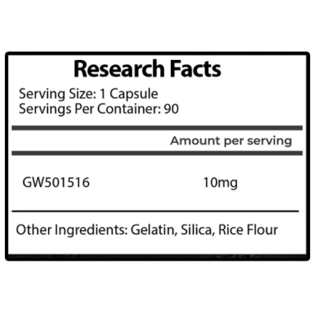 Freedom Formulations Cardarine GW501516 90kapslar Kosttillskott