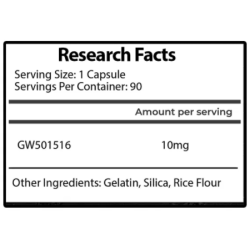 Freedom Formulations Cardarine GW501516 90kapslar Kosttillskott