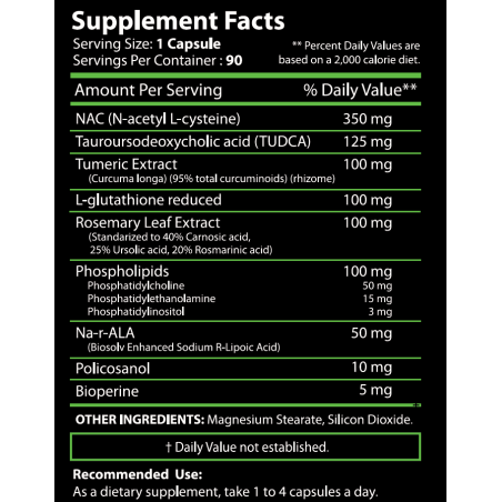 RDX Labs Liver Guard 90caps Integratori | Supplements4muscle