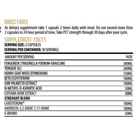 Hammer Labz PCT V3 60caps Supplements | Supplements4muscle