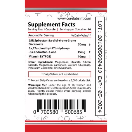 Core Labs Bulk Rx 90caps Supplements | Supplements4muscle