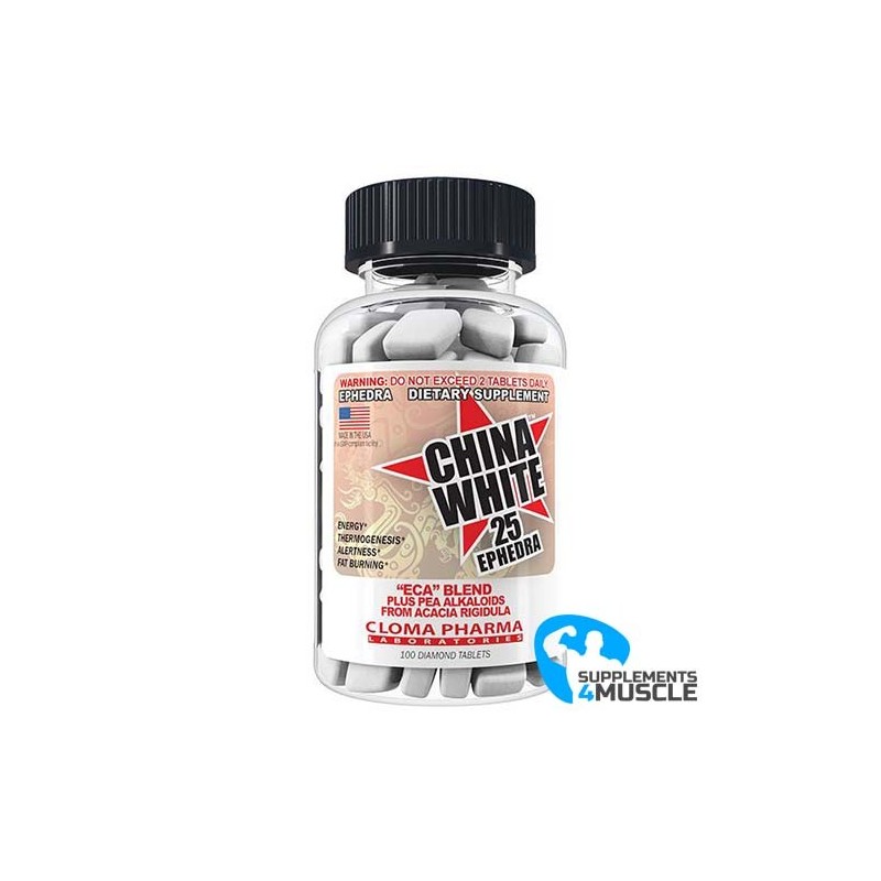 Cloma Pharma China White 25 Suppléments | Supplements4muscle