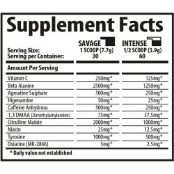Savage Line Labs MYO-TKO DMAA 231g Integratori | S4M