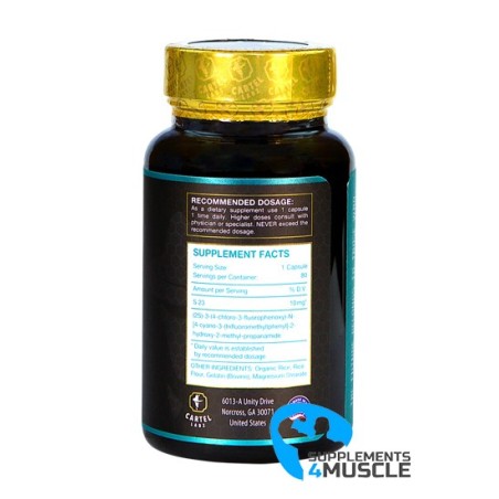 Cartel Labz S-23 80cap Supplementen | Supplementen4muscle