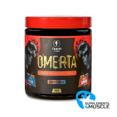 Cartel Labz Omerta DMAA + DMHA 300g Integratori | S4M
