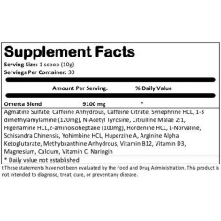 Cartel Labz Omerta DMAA + DMHA 300g Suplementos | S4M