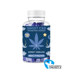 Sweet CBD SWEET DREAMS 420 mg + Melatonin gummies 60pcs