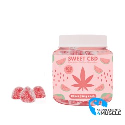 Sweet CBD gummies 100mg, 20pcs