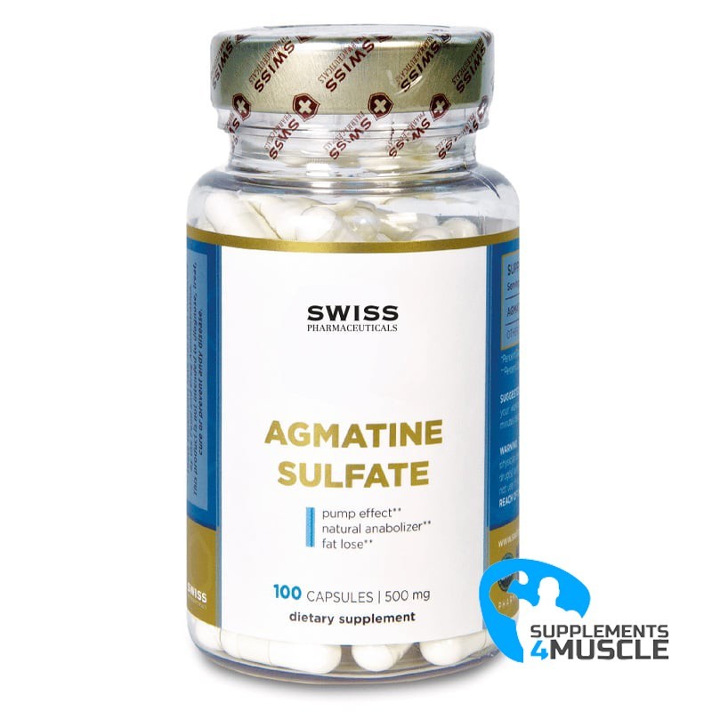 Swiss Agmatine Sulfate 100 caps Swiss Agmatine Sulfate 100 caps