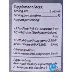 Arcas Nutrition Maxgain 90 kapslar Kosttillskott | S4M