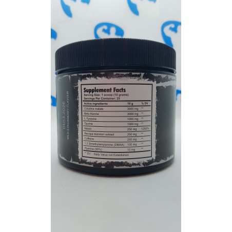 Escobar 1,3 Booster pre-allenamento 250 g Integratore DMAA | S4M