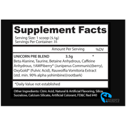 Mythical Nutrition Unicorn Pre-workout Supplements | S4M