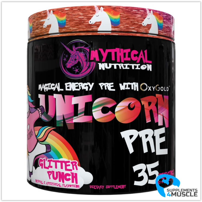 Mythical Nutrition Unicorn Pre-workout Supplements | S4M