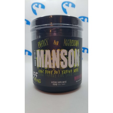 Manson van Dark Metal pre-workout supplementen | S4M