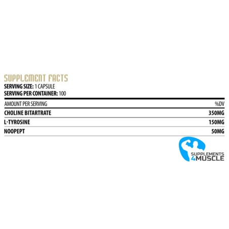 Hammer Labz Noopept Max 100 gélules Suppléments | S4M