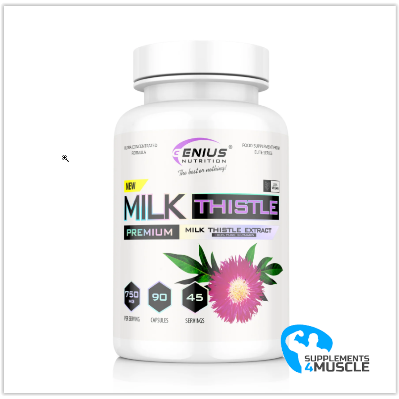 Genius Nutrition Milk Thistle 90 caps