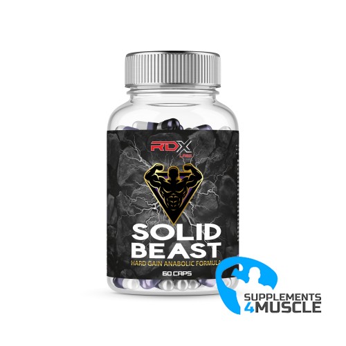 RDX Labs Solid Beast 60caps Supplements, Supplements4muscle