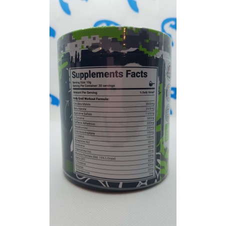 Heiliger Gral Pre-Workout DMAA 300 g Nahrungsergänzungsmittel | S4M