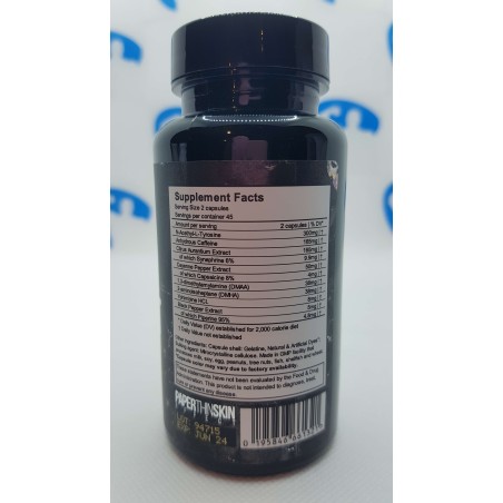 Underground Papercut Fat burner 90 caps Supplement | S4M