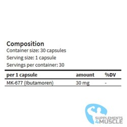 Brawn Nutrition MK-677 | Brawn Nutrition MK-677 Integratori
