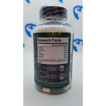 Lawless Lab Godzilla Sarm Stack 90 gélules Suppléments | S4M