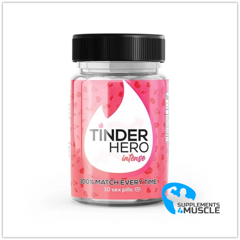 Tinder Hero Intense 10 cápsulas Suplemento | Supplements4muscle