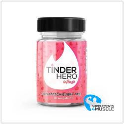 Tinder Hero Intense 10 cápsulas Suplemento | Supplements4muscle