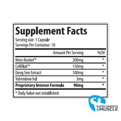 Tinder Hero Intense 10 cápsulas Suplemento | Supplements4muscle