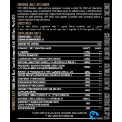 Hammer Labz Lipo Shred DMHA 60 caps Suplementos | S4M