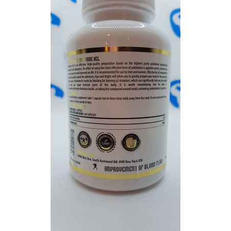 Hammer Labz Yohimbine HCL 10mg 100 caps Supplements | S4M
