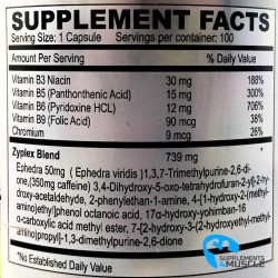 Yellow Bullet Xtreme 50 mg 100 Kapseln Nahrungsergänzungsmittel | S4M
