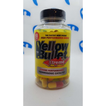 Yellow Bullet Xtreme 50 mg 100 Kapseln Nahrungsergänzungsmittel | S4M
