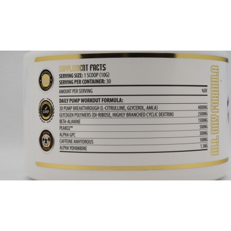 Hammer Labz Daily Pump 300 g Supplément | Supplements4muscle