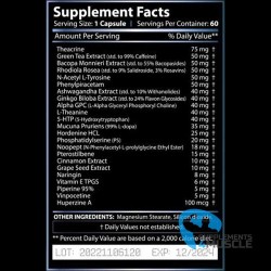 Neuro Amps Energyze ME 60 caps Supplements  | S4M