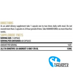 Hammer Labz Hammer Drol 60 gélules Suppléments | S4M