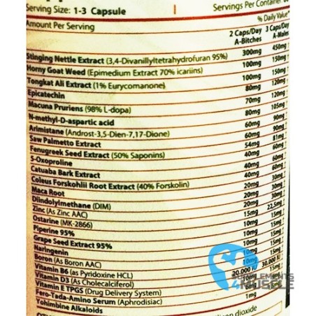 Core Labs Alpha Bitch 60 cáps Suplementos | S4M