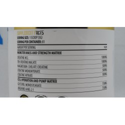 Hammer Labz Crea5 Strength 405g Creatine Stack Supplement|S4M