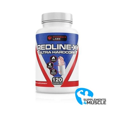 Phoenix Labs Redline-X Ultra Hardcore 120 cap Supplement|S4M
