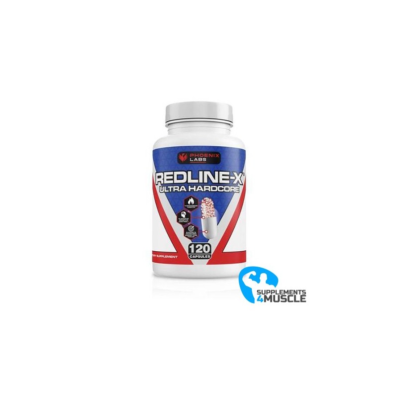 Phoenix Labs Redline-X Ultra Hardcore 120 cap Supplement|S4M