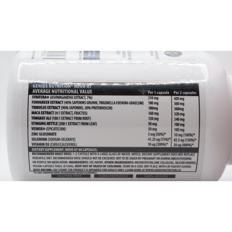 Genius Nutrition Novo-X7 60 caps Supplements | S4M
