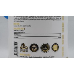 Hammer Labz L-Glutamine 400 g Supplements   |  S4M