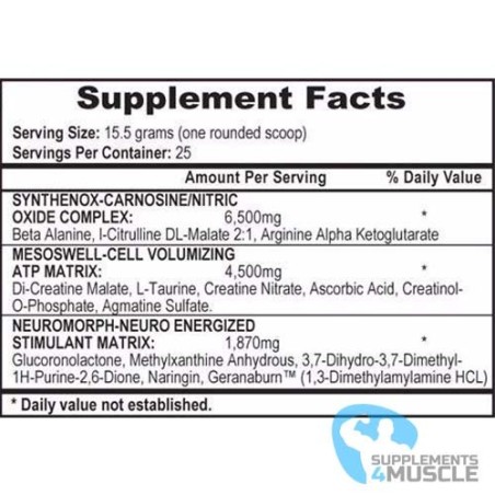 APS Mesomorph DMAA VERSIONE USA | Supplements4muscle