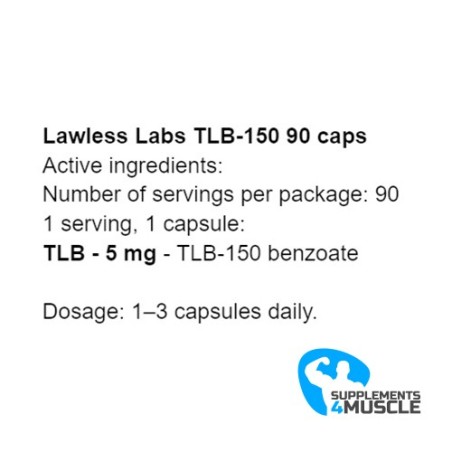 Lawless TLB Rad 150 90 caps Integratore | Supplements4muscle